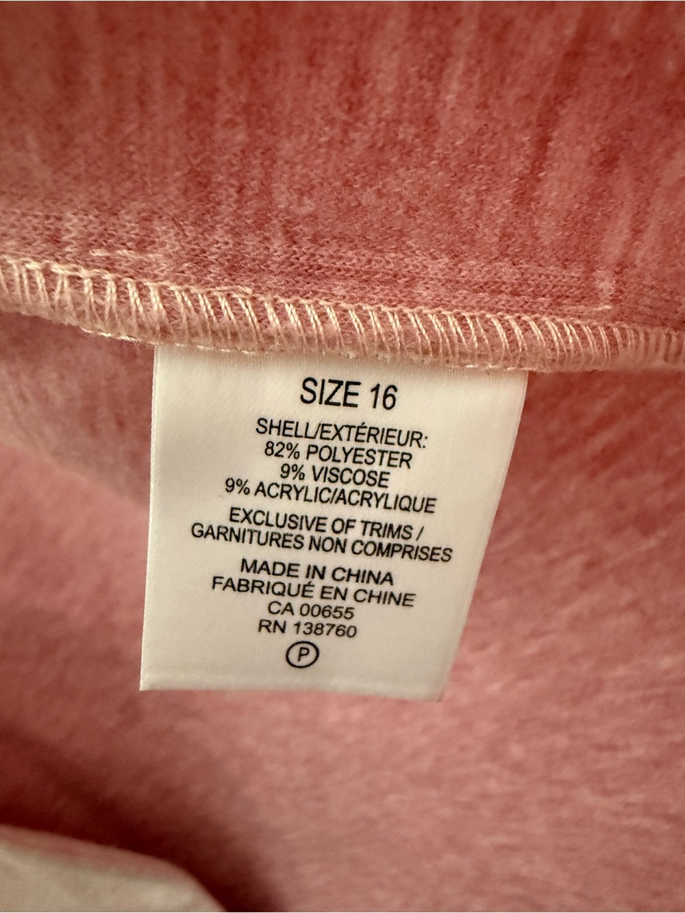 Penningtons Pink Shacket - Picture 3 of 4